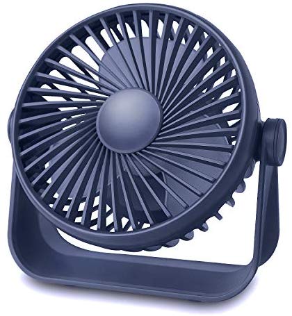 small desk fans battery operated